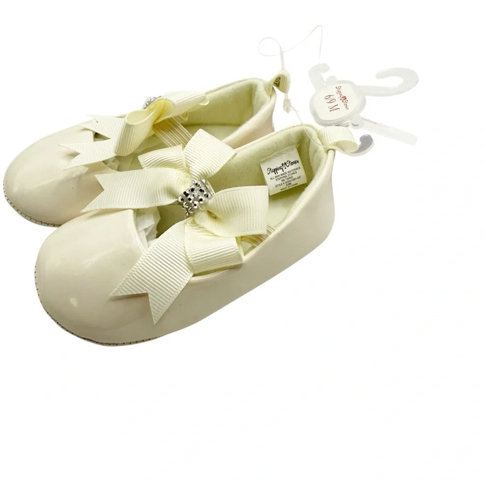 Stepping Stone Infant Girls Mary Jane Shoes size 6/9M‎